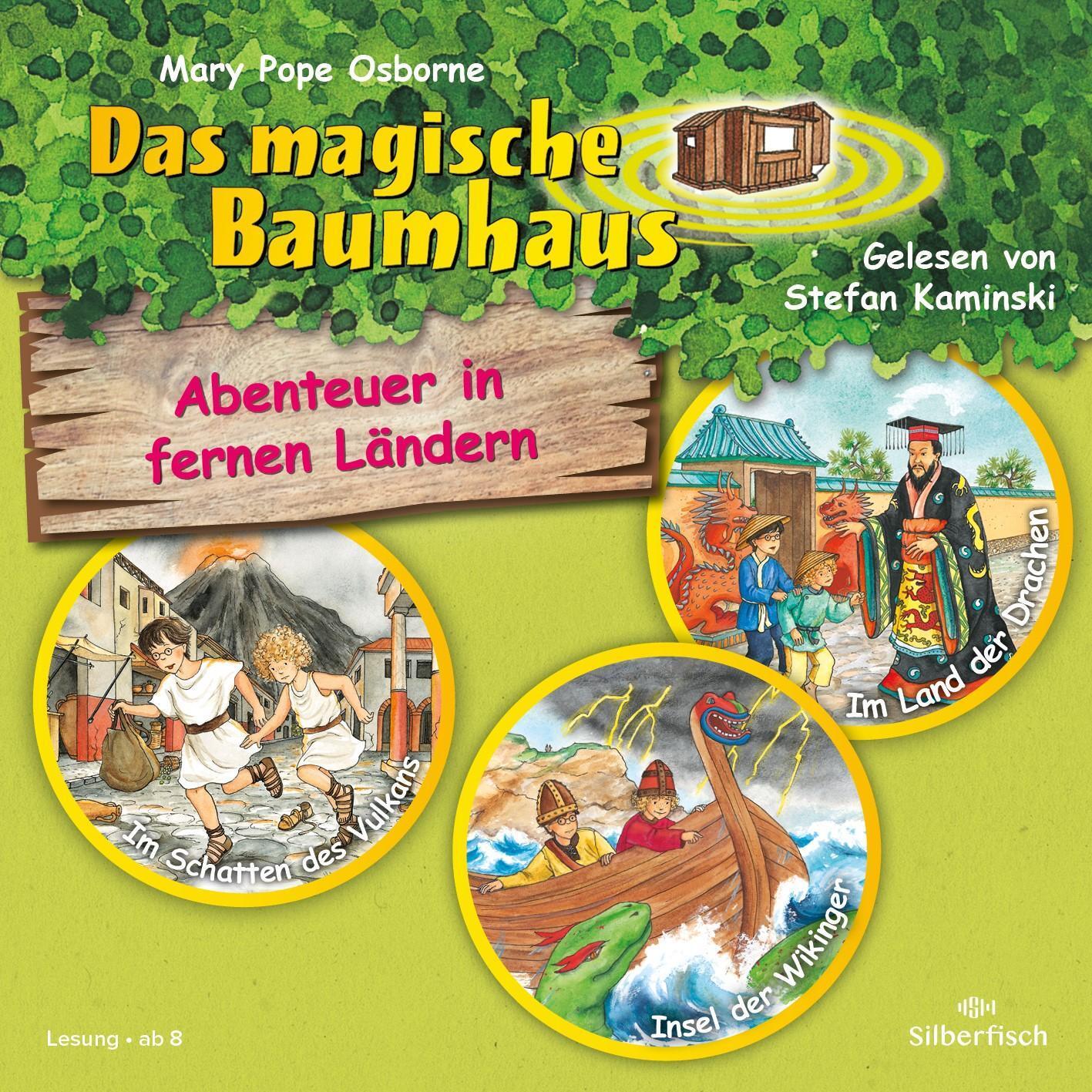 Cover: 9783745603699 | Abenteuer in fernen Ländern. Die Hörbuchbox (Das magische Baumhaus)