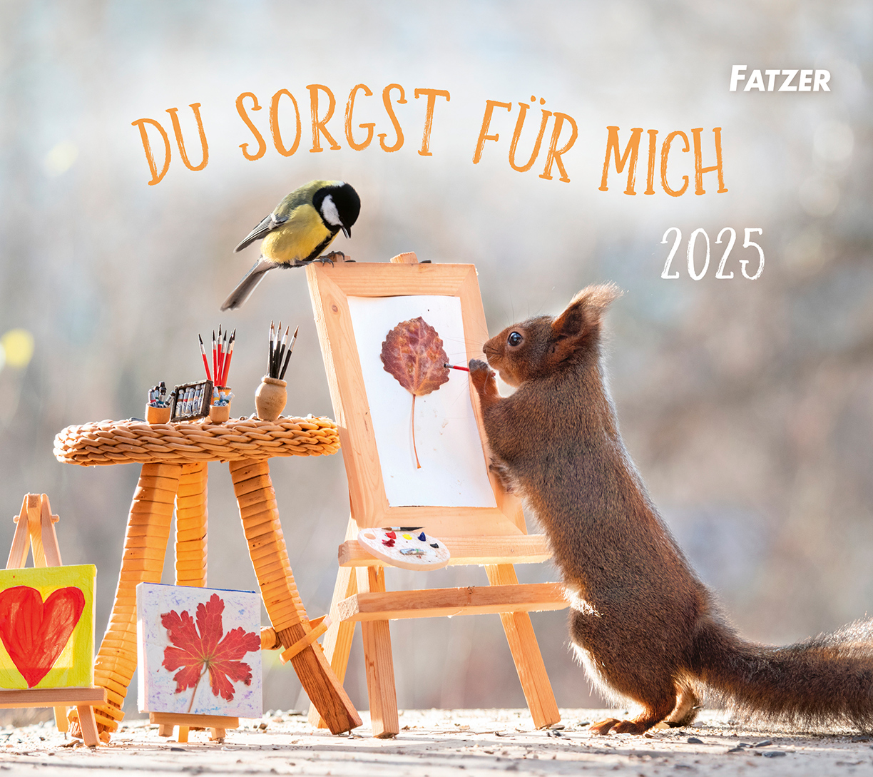 Cover: 9783866038073 | Du sorgst für mich 2025 | Geert Weggen | Kalender | 13 S. | Deutsch