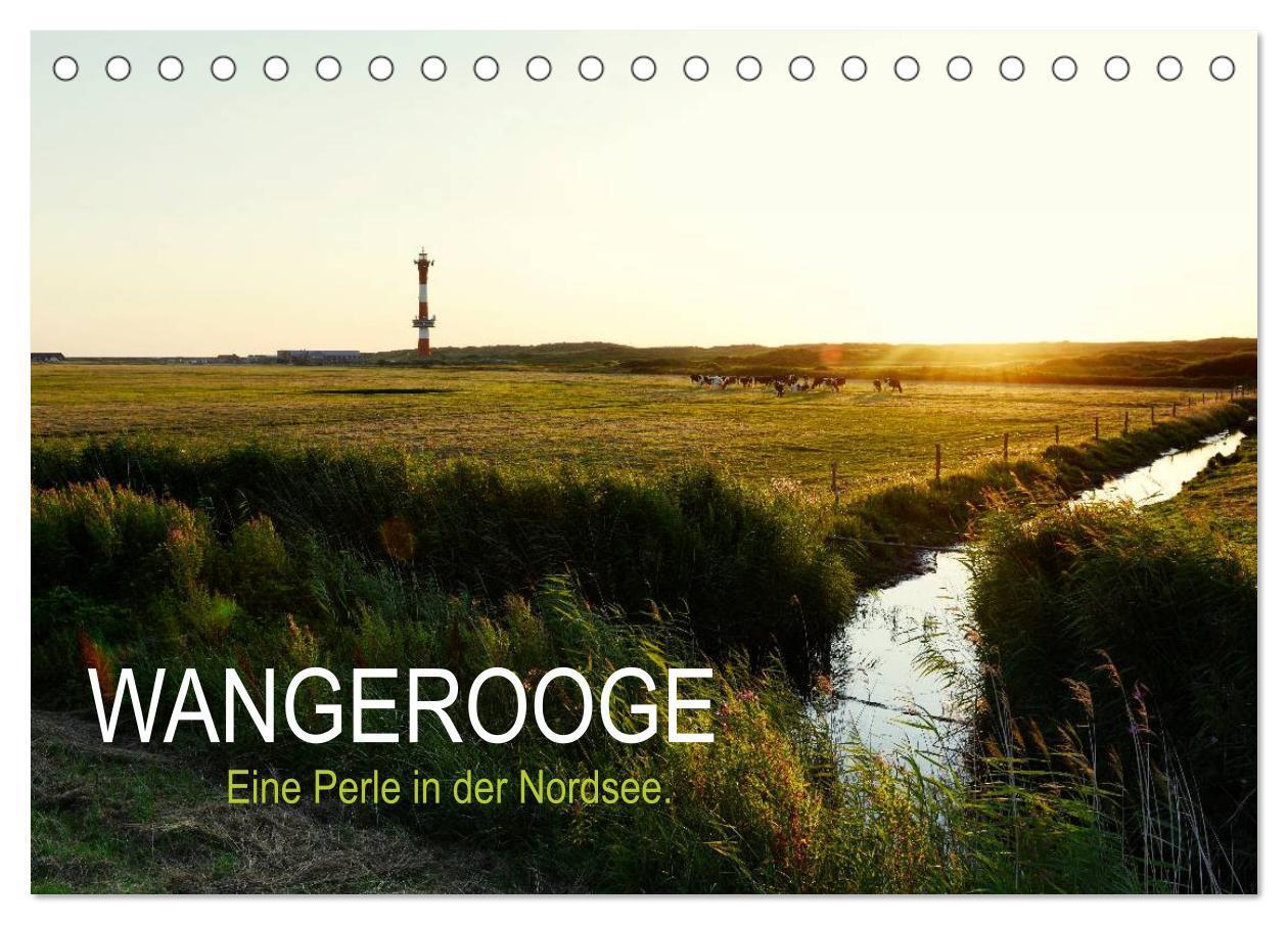 Cover: 9783383420597 | Wangerooge ¿ Eine Perle in der Nordsee. (Tischkalender 2024 DIN A5...