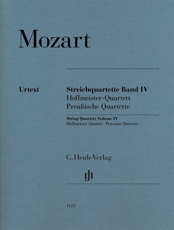 Cover: 9790201811239 | Mozart, Wolfgang Amadeus - Streichquartette, Band IV. Bd.4 | Seiffert