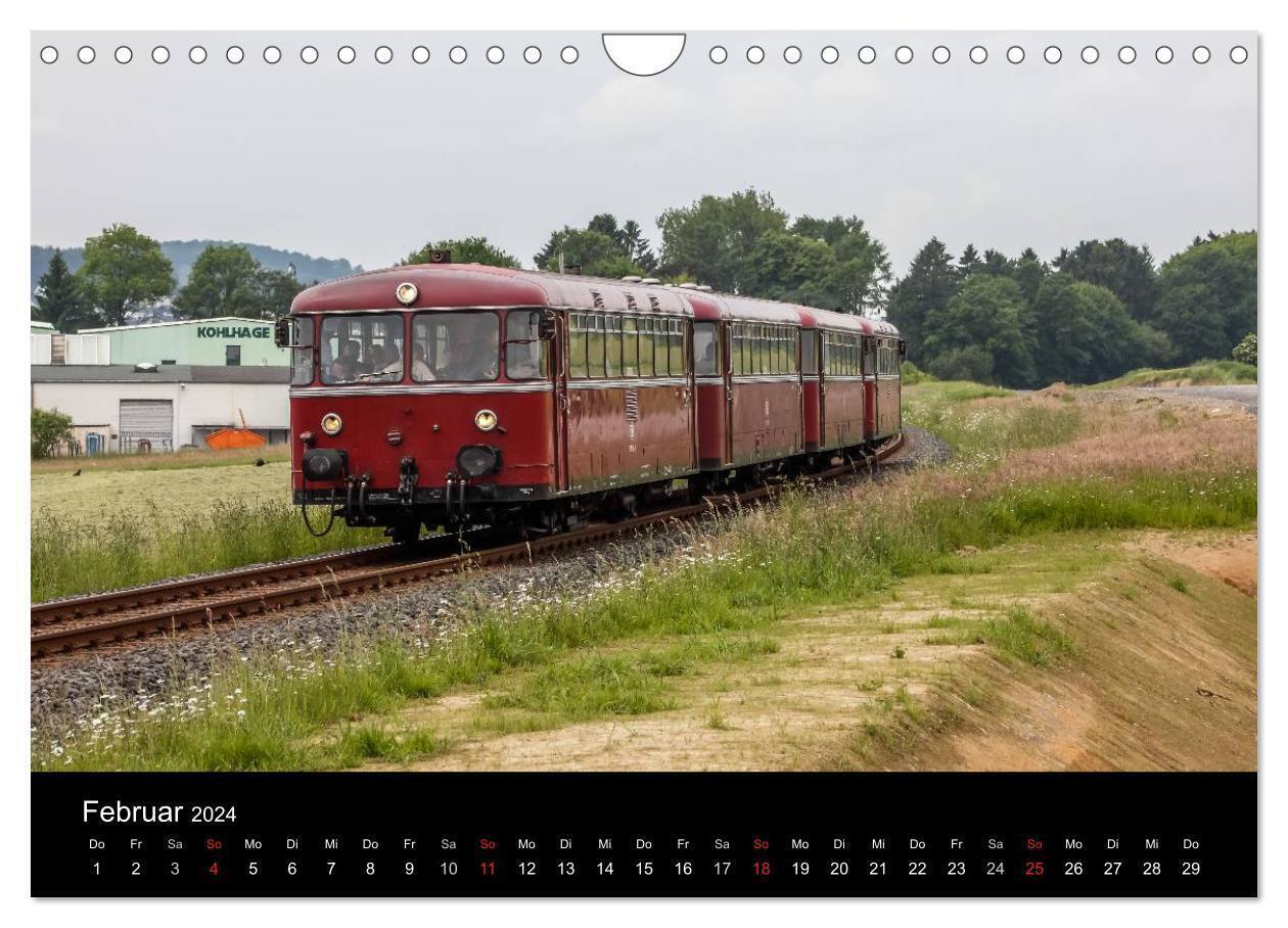 Bild: 9783675899926 | Der Nebenbahnretter (Wandkalender 2024 DIN A4 quer), CALVENDO...