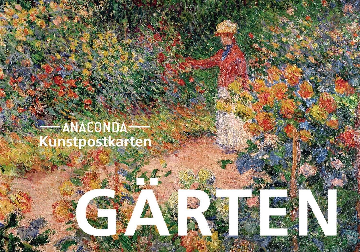 Cover: 9783730610664 | Postkarten-Set Gärten | Anaconda Verlag | Stück | Anaconda Postkarten