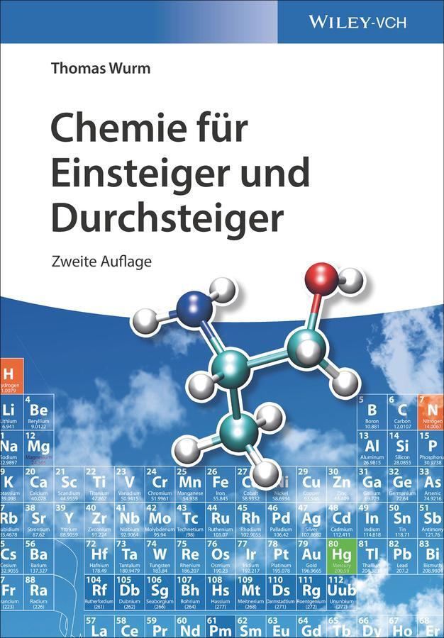 Cover: 9783527345861 | Chemie für Einsteiger und Durchsteiger | Thomas Wurm | Taschenbuch