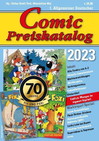 Cover: 9783947800261 | Comic Preiskatalog 2023 SC | Stefan Riedl | Taschenbuch | Deutsch