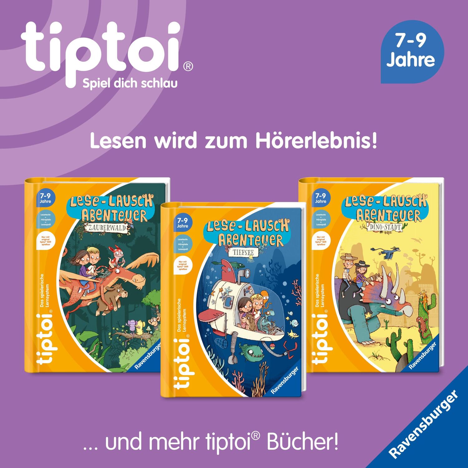 Bild: 9783473492763 | tiptoi® Lese-Lausch-Abenteuer Dino-Stadt | Annette Neubauer | Buch