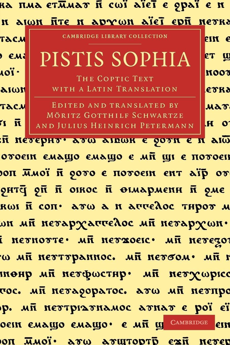 Cover: 9781108050913 | Pistis Sophia | The Coptic Text with a Latin Translation | Taschenbuch