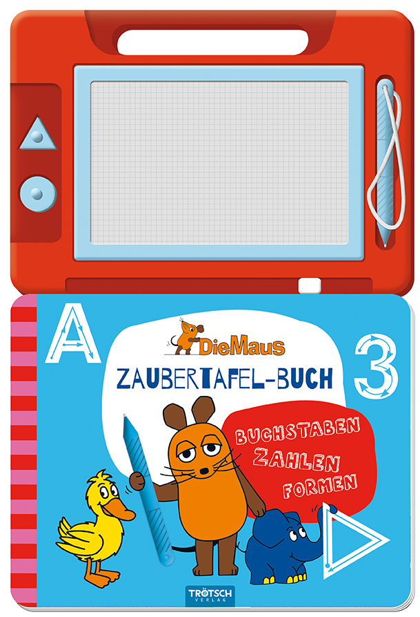 Cover: 9783957748584 | Trötsch Die Maus Zaubertafelbuch | Trötsch Verlag GmbH &amp; Co. KG | Buch