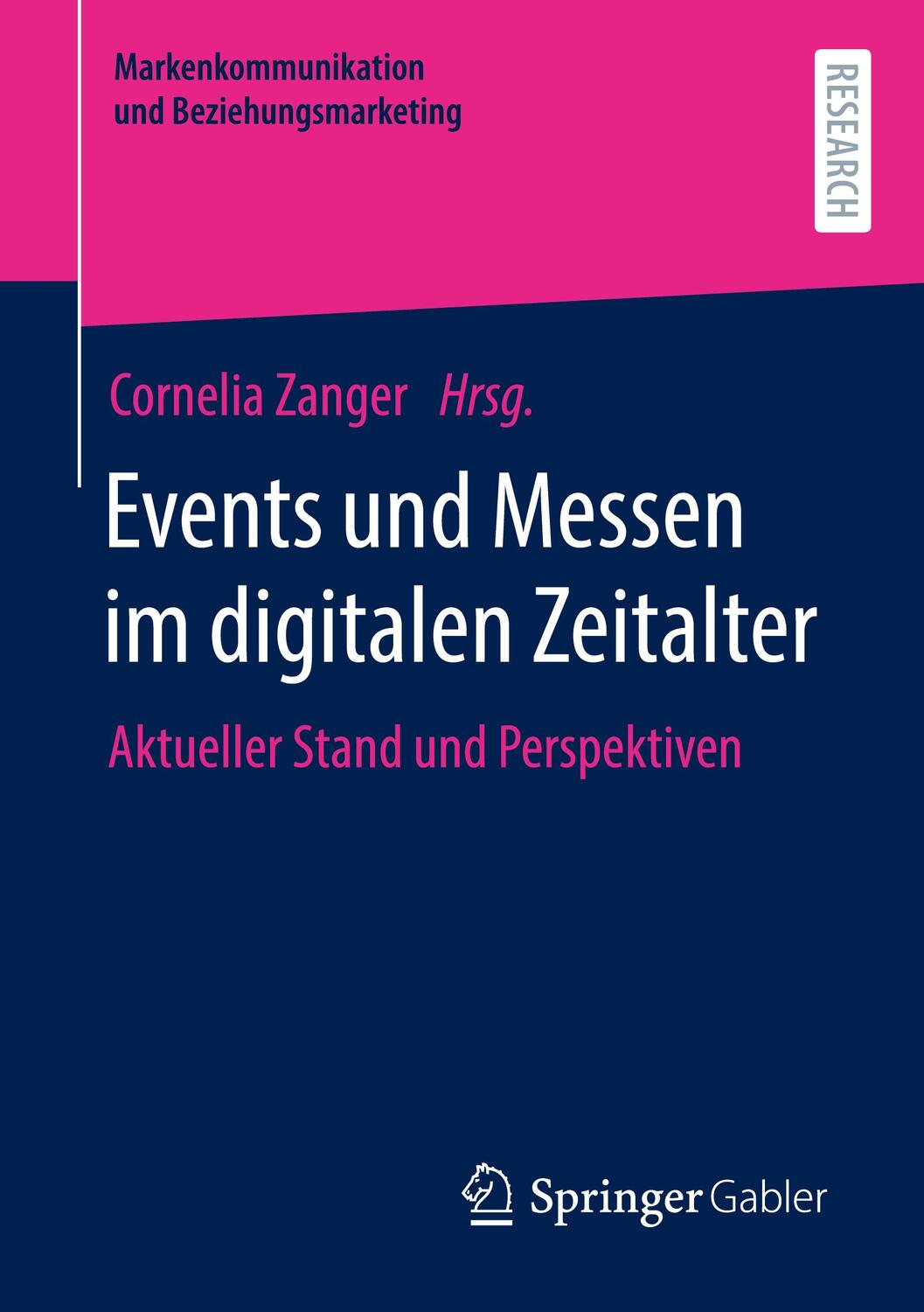 Cover: 9783658317744 | Events und Messen im digitalen Zeitalter | Cornelia Zanger | Buch