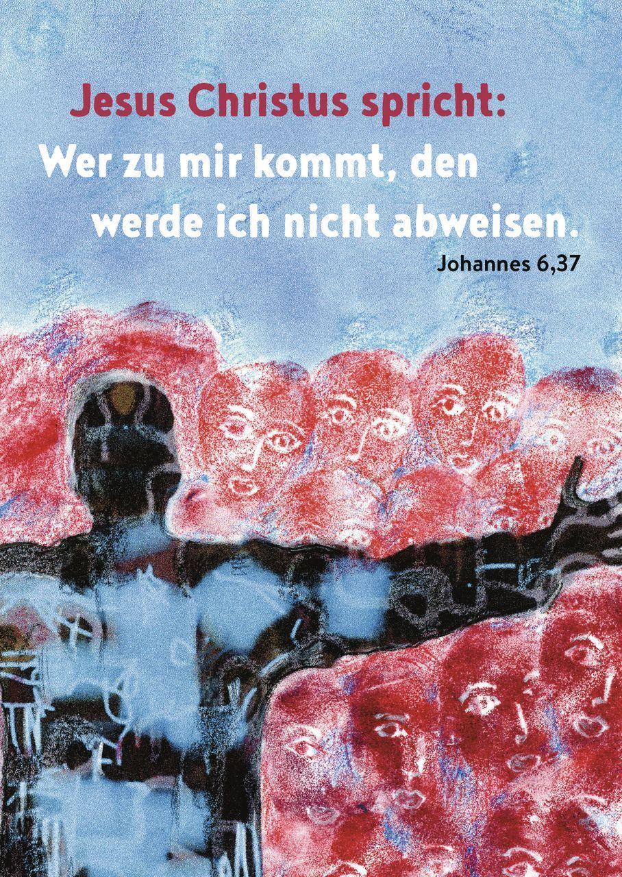 Cover: 9783761568002 | Postkarte zur Jahreslosung 2022 - 10 Karten im Set | Stück | Deutsch