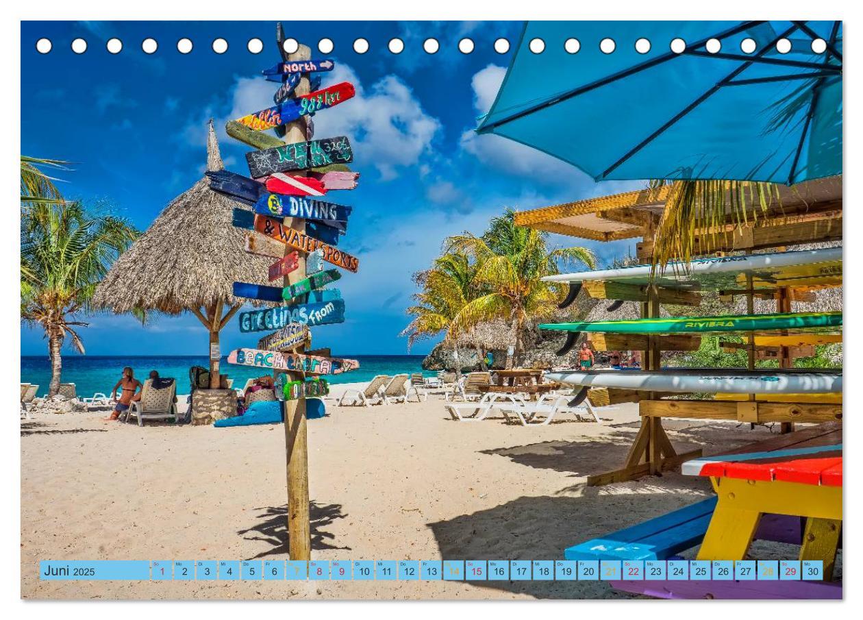 Bild: 9783435568109 | Curaçao - bunte Insel in der Karibik (Tischkalender 2025 DIN A5...