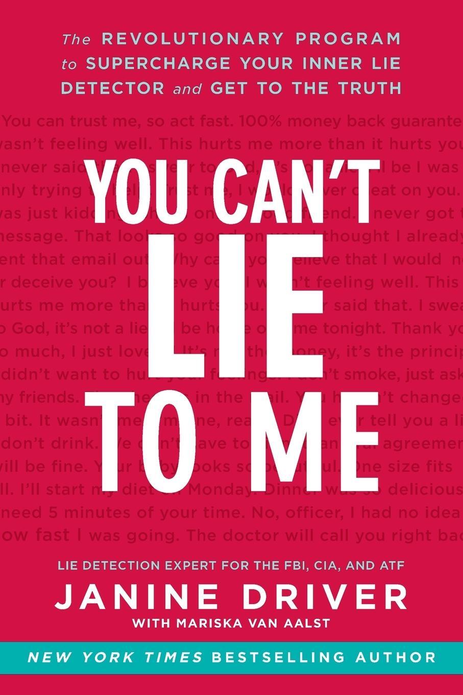 Cover: 9780062112545 | You Can't Lie to Me | Janine Driver | Taschenbuch | Paperback | 2020