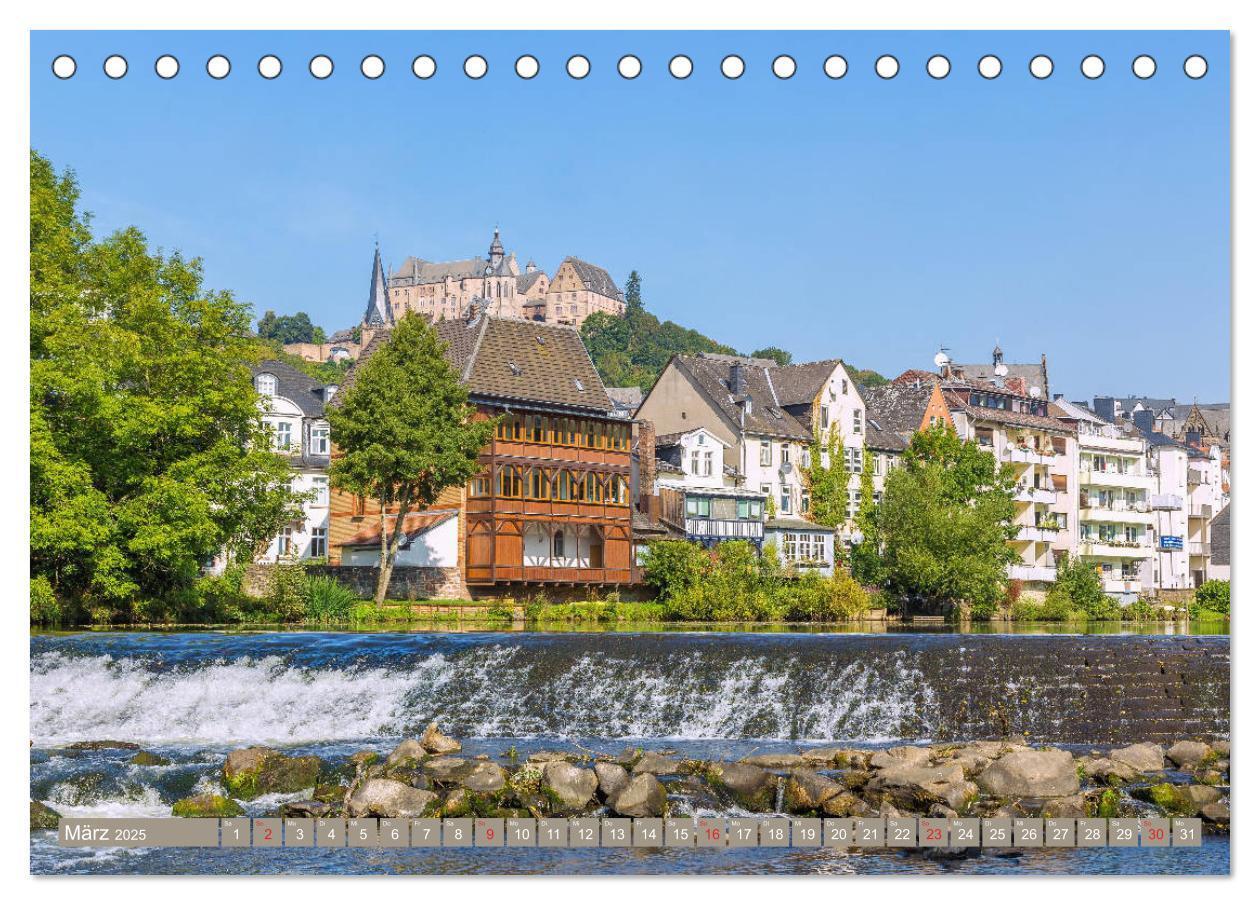 Bild: 9783435333677 | Marburg an der Lahn (Tischkalender 2025 DIN A5 quer), CALVENDO...