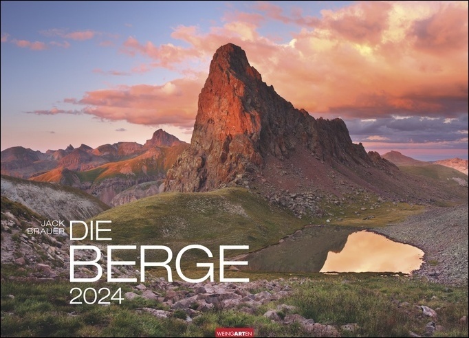 Cover: 9783840083488 | Die Berge Kalender 2024. Fotograf Jack Brauer setzt in diesem...
