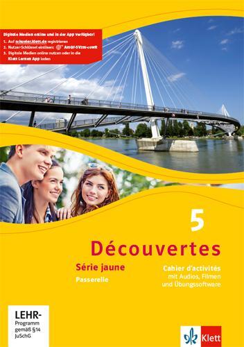 Cover: 9783126220552 | Découvertes Série jaune 5.Cahier d'activités mit Audios, Filmen und...