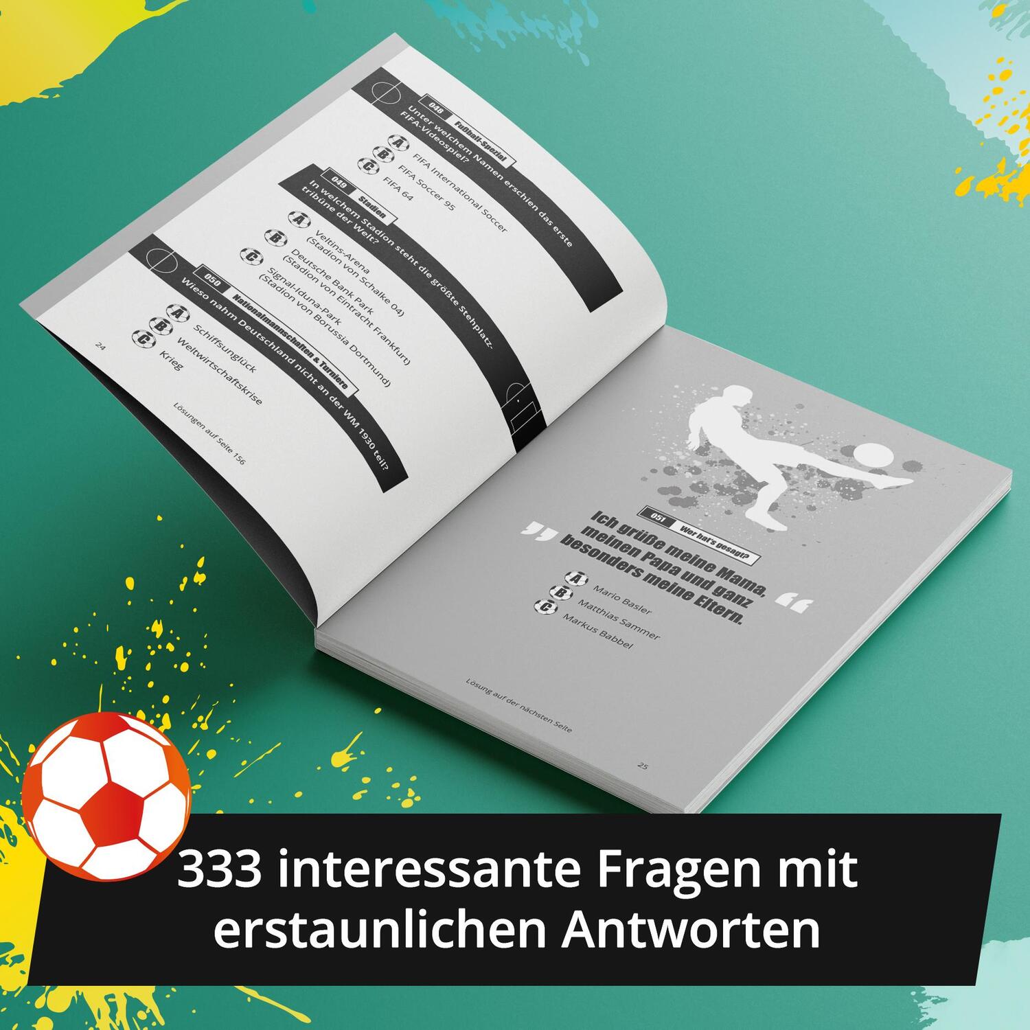 Bild: 9783985610037 | Das ultimative Fußball Quiz für Jung und Alt: Teste dein Wissen in...