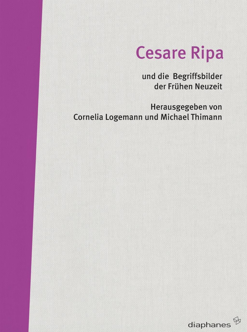 Cover: 9783037341346 | Cesare Ripa und die Begriffsbilder der Frühen Neuzeit | Bilder-Diskurs