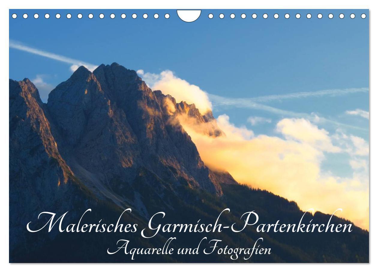 Cover: 9783435583805 | Malerisches Garmisch Partenkirchen - Aquarelle und Fotografien...