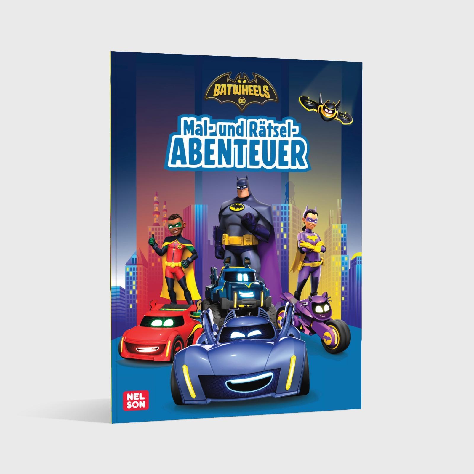 Bild: 9783845127989 | DC Batwheels: Mal- und Rätselabenteuer | Taschenbuch | DC Universum