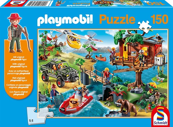 Cover: 4001504561642 | Playmobil, Baumhaus (Kinderpuzzle) | Spiel | In Spielebox | 56164