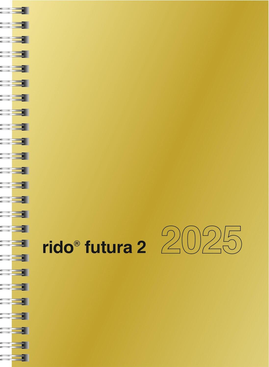 Cover: 4003273785007 | rido/idé 7021121915 Buchkalender Modell futura 2 (2025) 2 Seiten =...