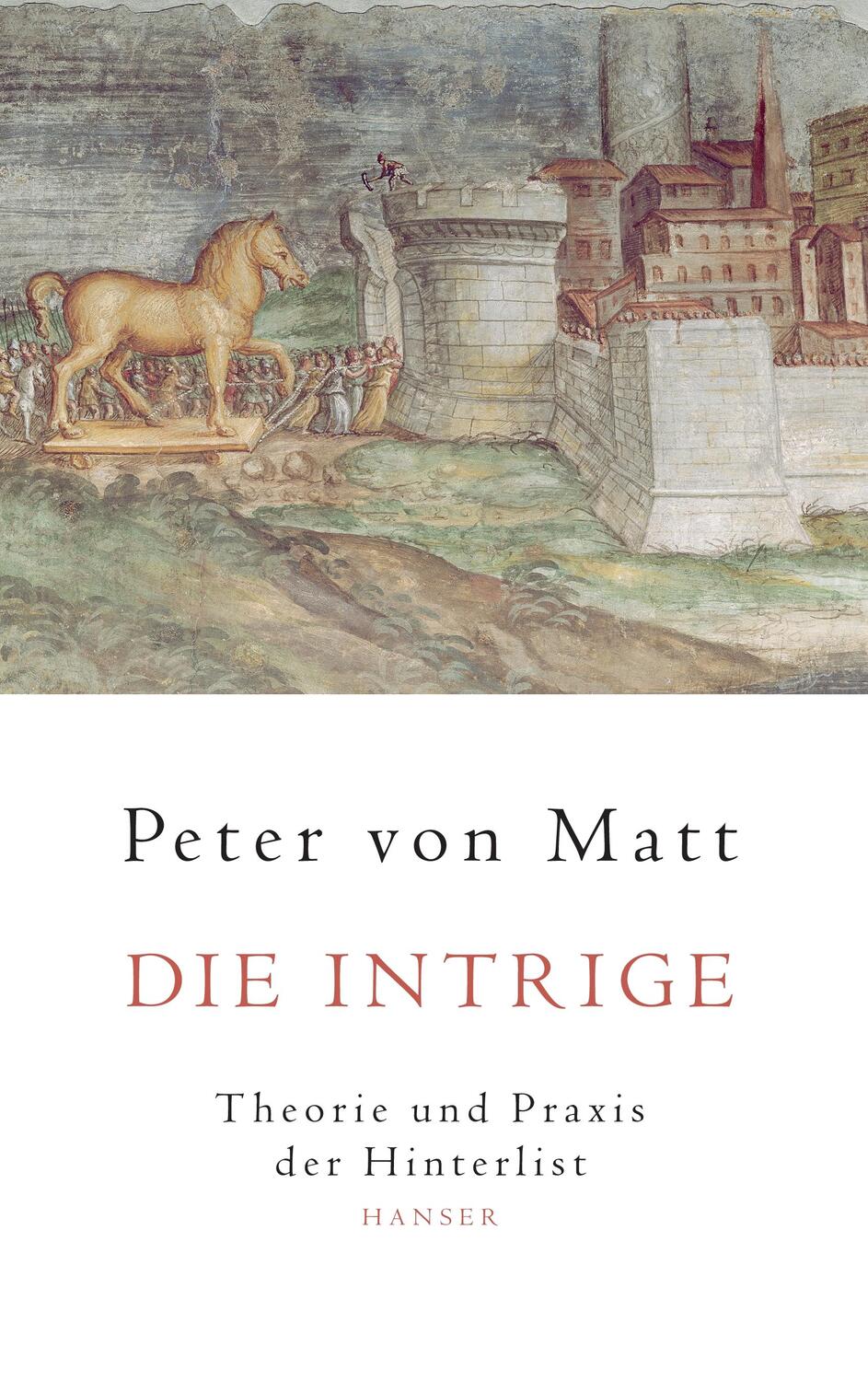 Cover: 9783446242227 | Die Intrige | Theorie und Praxis der Hinterlist | Peter von Matt