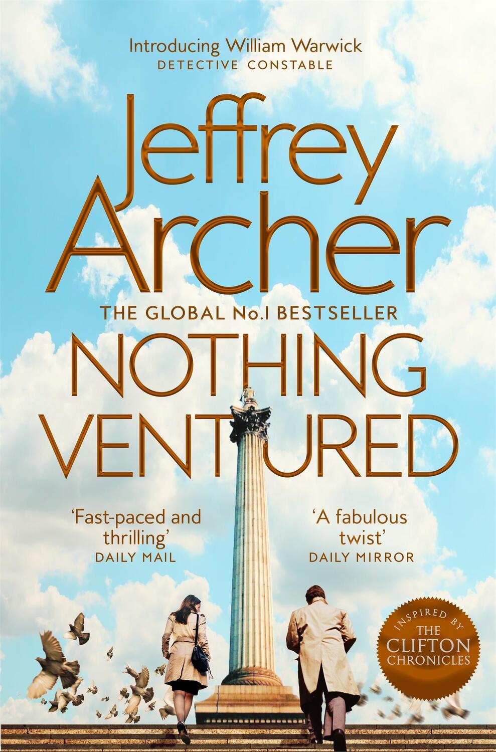 Cover: 9781509851300 | Nothing Ventured | The Sunday Times #1 Bestseller | Jeffrey Archer