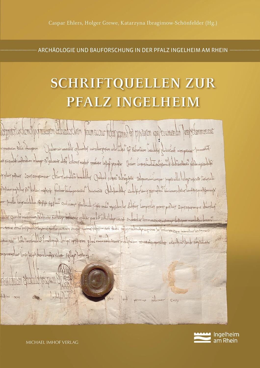 Cover: 9783731912743 | Schriftquellen zur Pfalz Ingelheim | Caspar Ehlers (u. a.) | Buch
