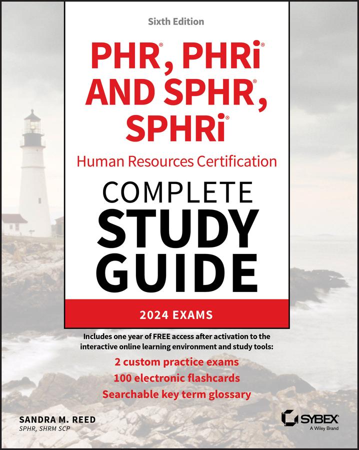 Cover: 9781394276493 | PHR, PHRi and SPHR, SPHRi Professional in Human Resources...