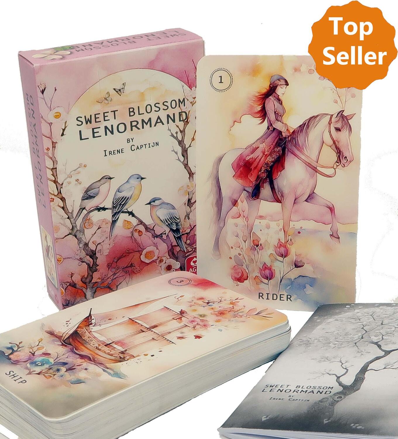 Cover: 4250375110170 | Sweet Blossom Lenormand (English) | Irene Captijn | Taschenbuch | 2024
