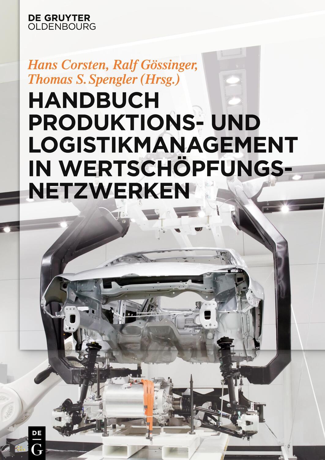 Cover: 9783110471304 | Handbuch Produktions- und Logistikmanagement in...