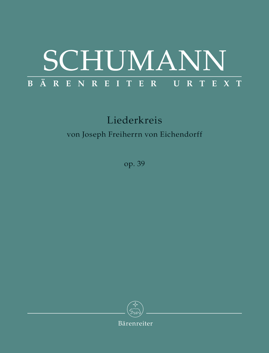 Cover: 9790006542963 | Liederkreis Op. 39 | von Joseph Freiherrn von Eichendorff | Schumann