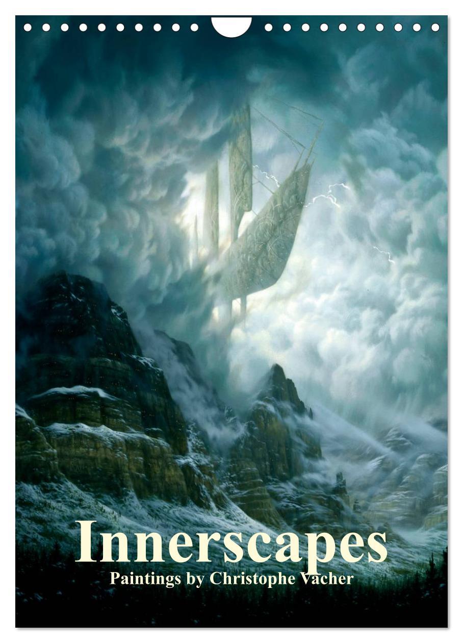 Cover: 9781325976904 | INNERSCAPES Fantasy Paintings by Christophe Vacher (Wall Calendar...