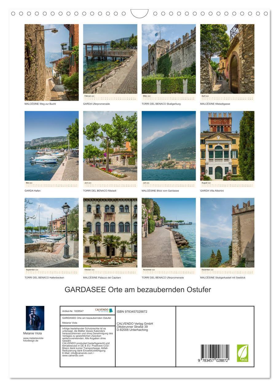 Bild: 9783457028872 | GARDASEE Orte am bezaubernden Ostufer (Wandkalender 2025 DIN A3...