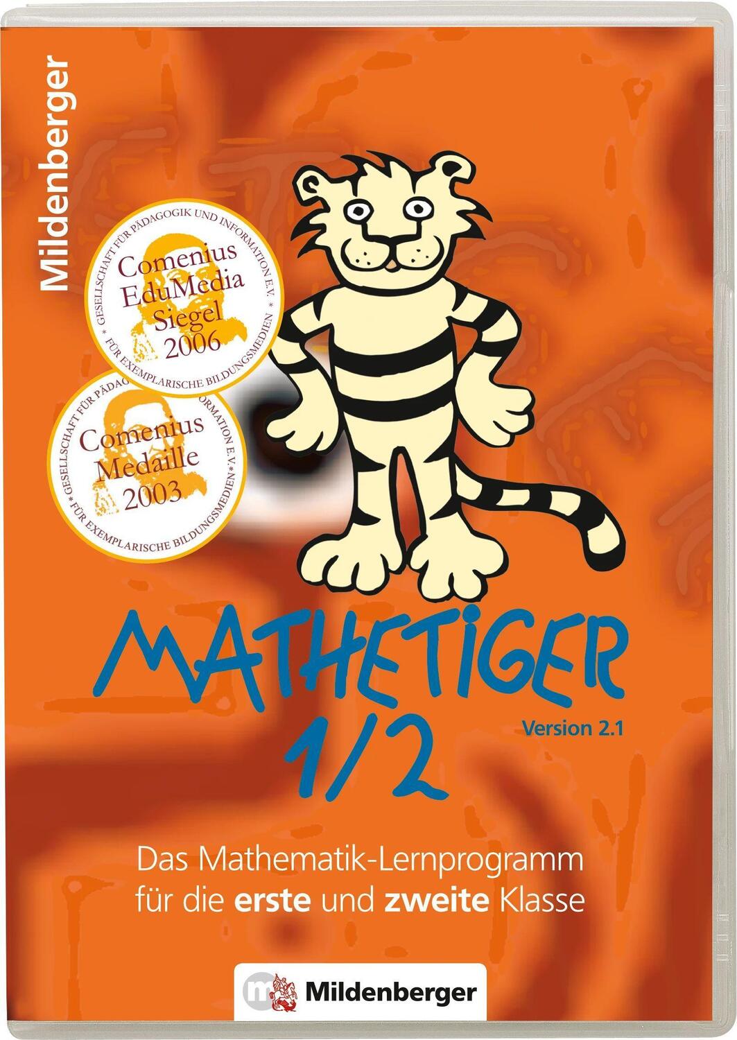 Cover: 9783619153121 | Mathetiger 1 / 2. CD-ROM | CD-ROM | 438 MB | Deutsch | 2021