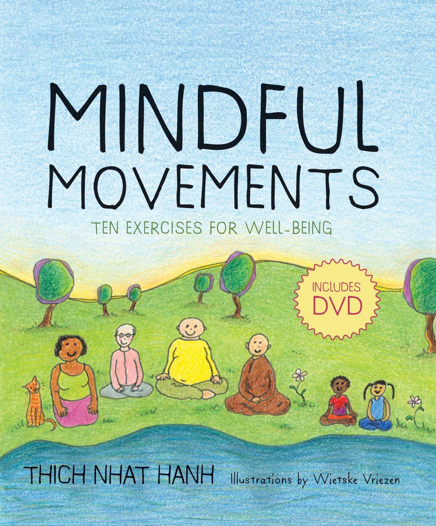 Cover: 9781888375794 | Mindful Movements: Ten Exercises for Well-Being [With DVD] | Hanh