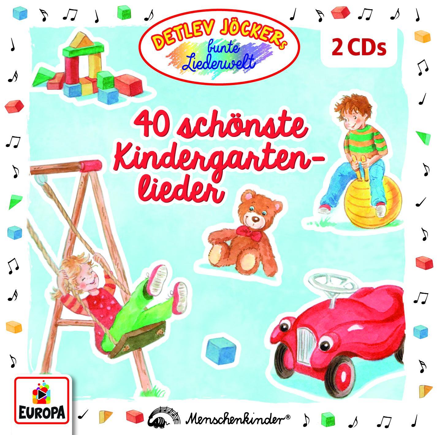 Cover: 888751682726 | 40 schönste Kindergartenlieder | Detlev Jöcker | Audio-CD | Deutsch