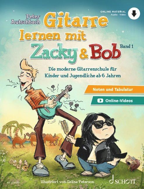 Cover: 9783795721763 | Gitarre lernen mit Zacky &amp; Bob | Peter Autschbach | Taschenbuch | 2021