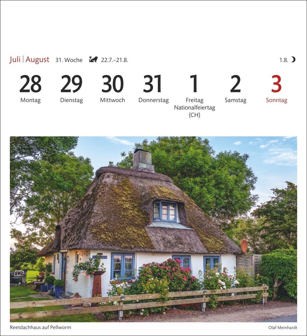 Bild: 9783840033902 | Nordseeküste Sehnsuchtskalender 2025 - Wochenkalender mit 53...