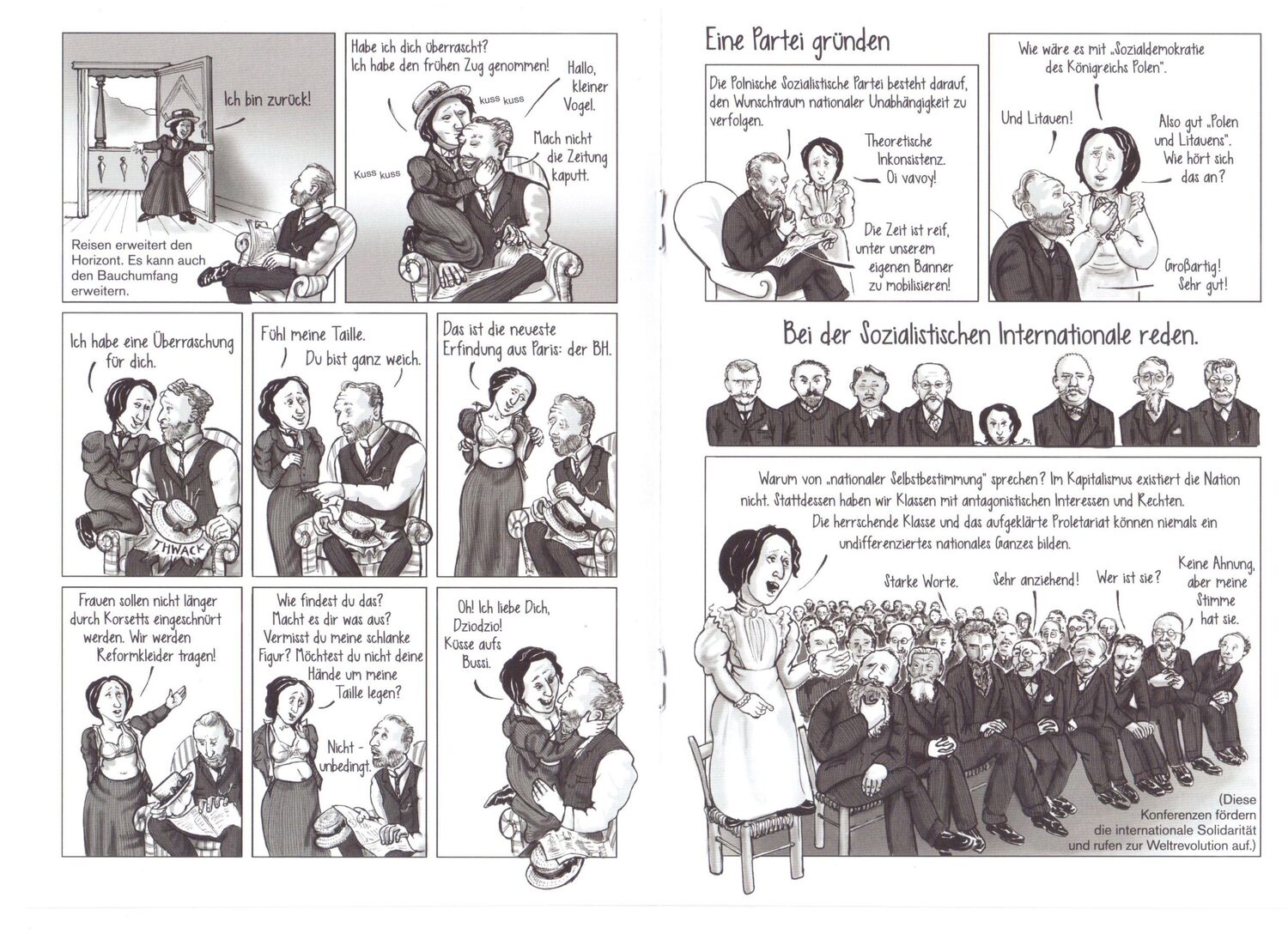 Bild: 9783320023553 | Rosa | Die Graphic Novel über Rosa Luxemburg | Kate Evans | Buch