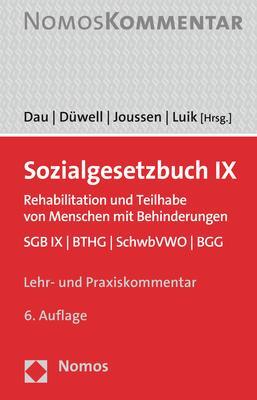 Cover: 9783848763603 | Sozialgesetzbuch IX | Dirk H. Dau (u. a.) | Buch | NomosKommentar