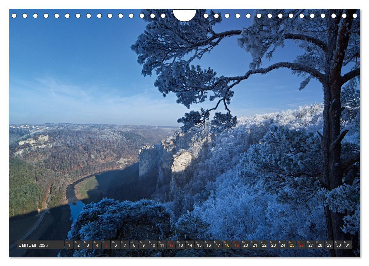 Bild: 9783383860645 | Große Landschaft Obere Donau (Wandkalender 2025 DIN A4 quer),...