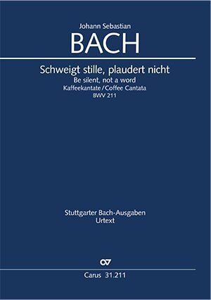 Cover: 9790007244842 | Schweigt stille, plaudert nicht (Klavierauszug) | Bach | Buch | 40 S.
