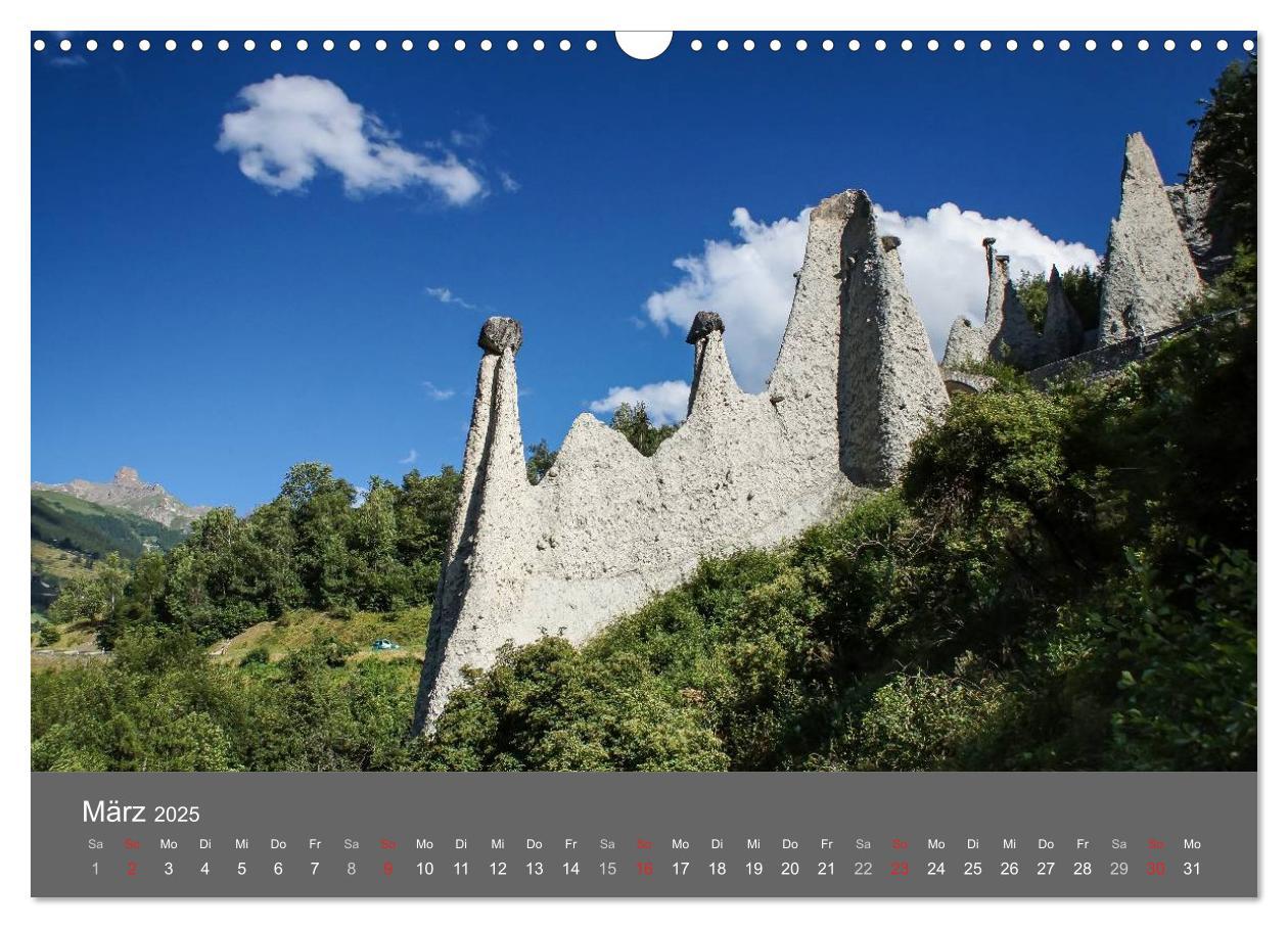 Bild: 9783435611539 | Wallis. Perle der Schweiz (Wandkalender 2025 DIN A3 quer), CALVENDO...