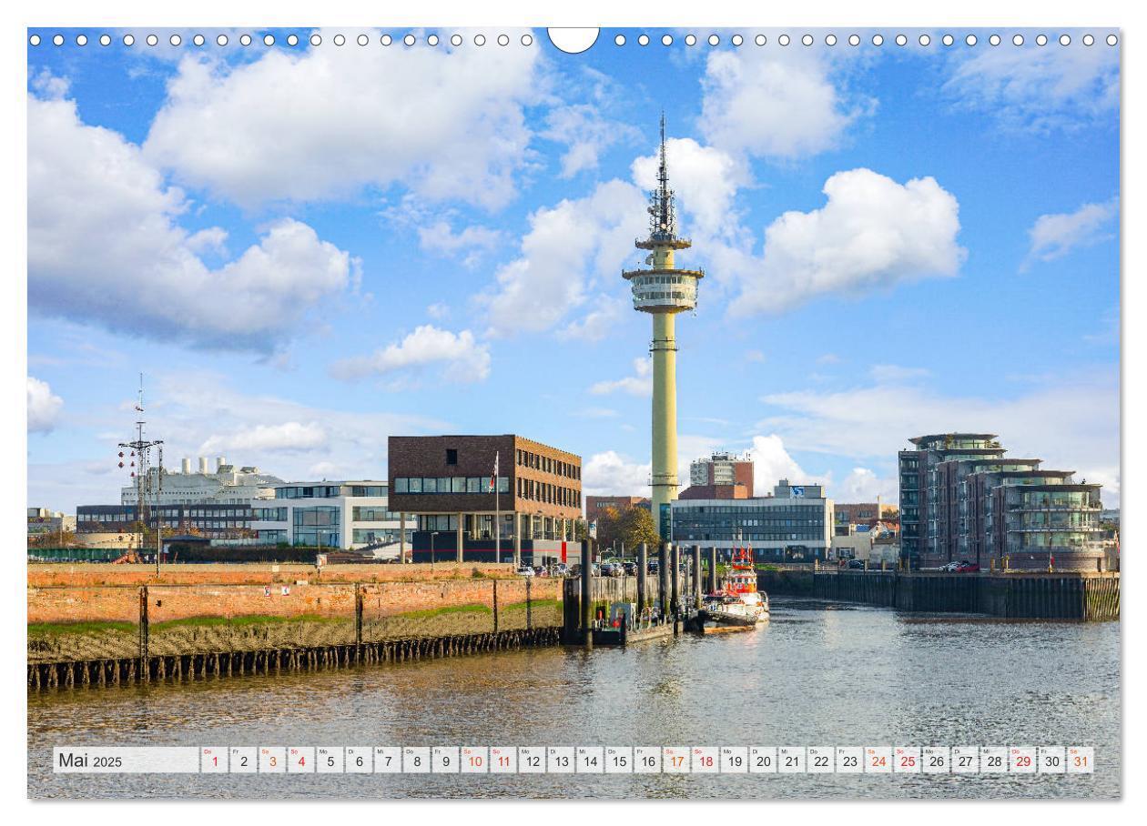 Bild: 9783435182381 | Bremerhaven Stadtansichten (Wandkalender 2025 DIN A3 quer),...