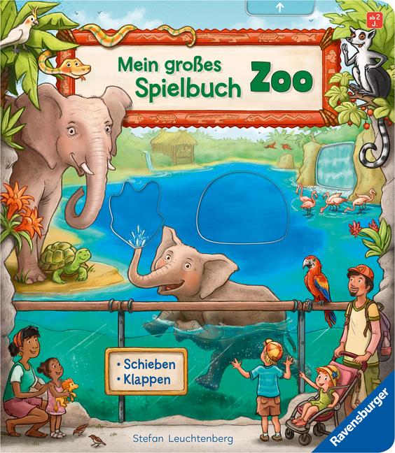 Cover: 9783473419210 | Mein großes Spielbuch - Zoo | Lieselotte Jacob | Buch | 12 S. | 2024