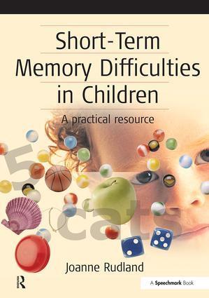 Cover: 9780863884412 | Short-Term Memory Difficulties in Children | A Practical Resource