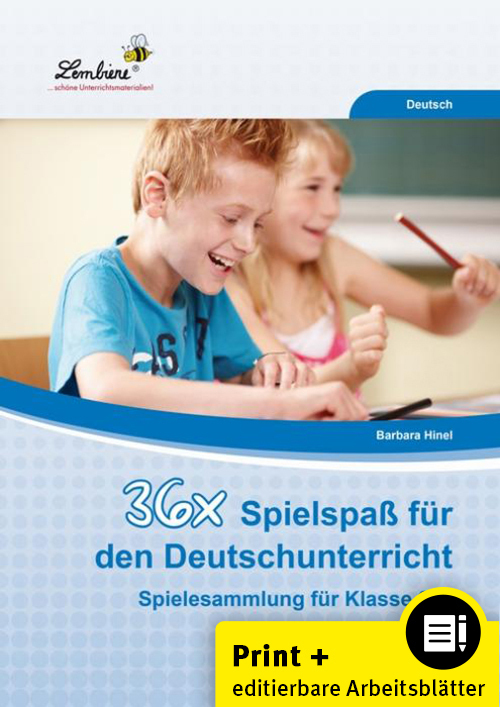 Cover: 9783869987934 | 36x Spielspaß für den Deutschunterricht, m. 1 CD-ROM | Barbara Hinel