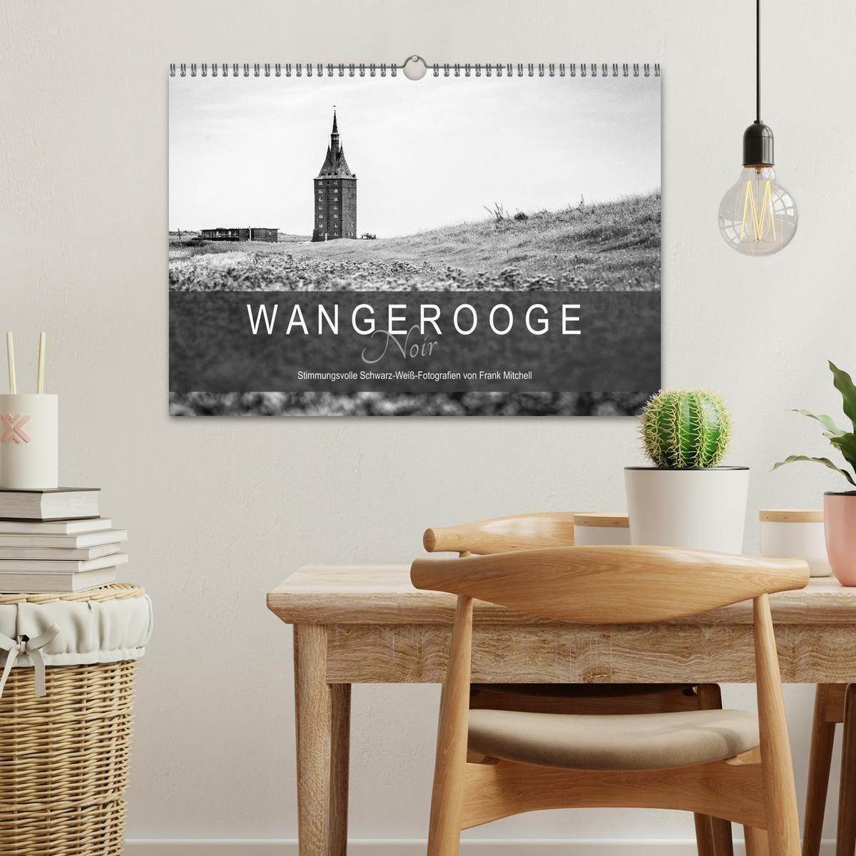 Bild: 9783435378678 | Wangerooge Noir (Wandkalender 2025 DIN A3 quer), CALVENDO...