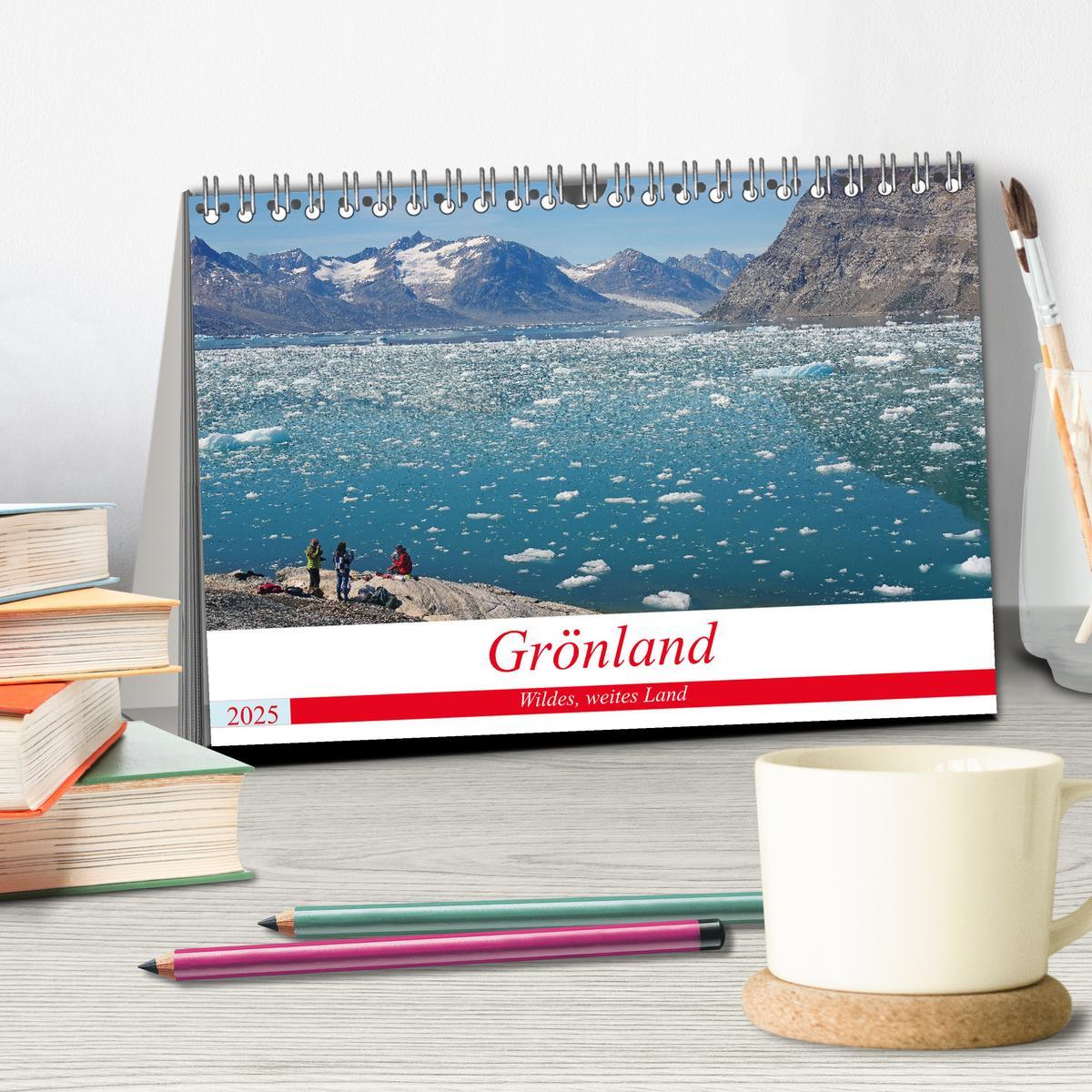 Bild: 9783435197989 | Grönland - Wildes, weites Land (Tischkalender 2025 DIN A5 quer),...