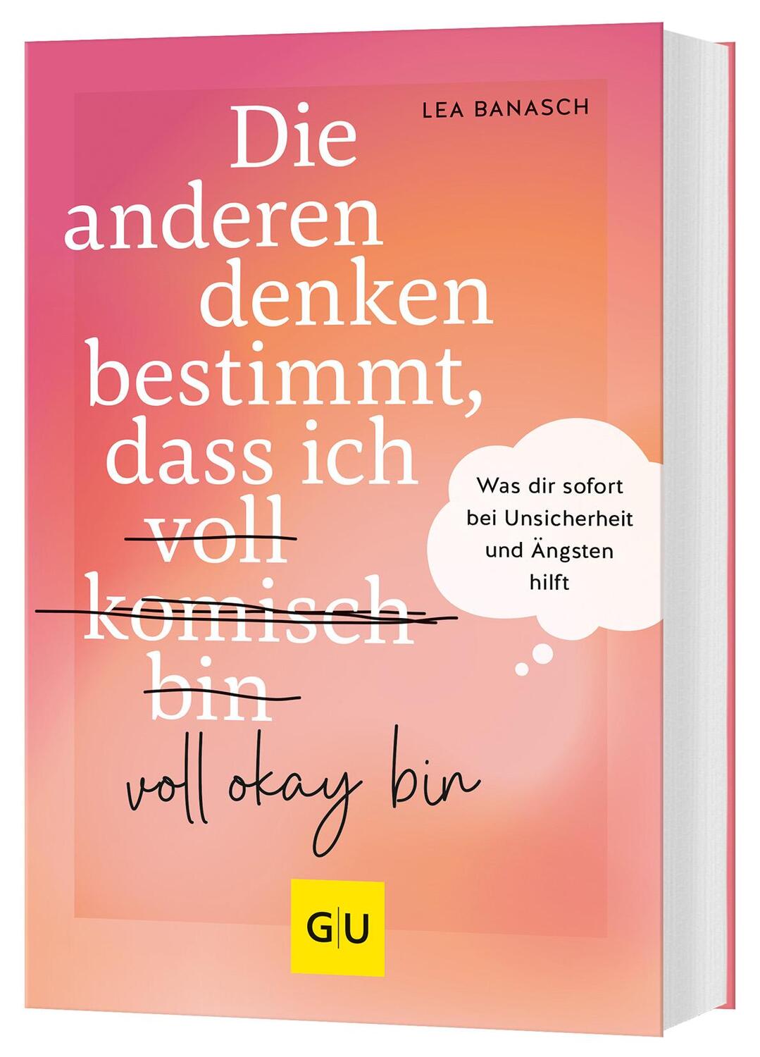 Cover: 9783833894831 | Die anderen denken bestimmt, dass ich voll komisch okay bin | Banasch